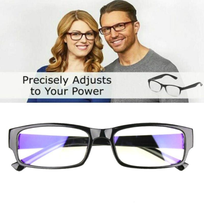 1Pcs As Seen On Tv Zet Alles In Duidelijke Focus Auto-Aanpassing Leesbril Eyewear + 5 Tot + 250