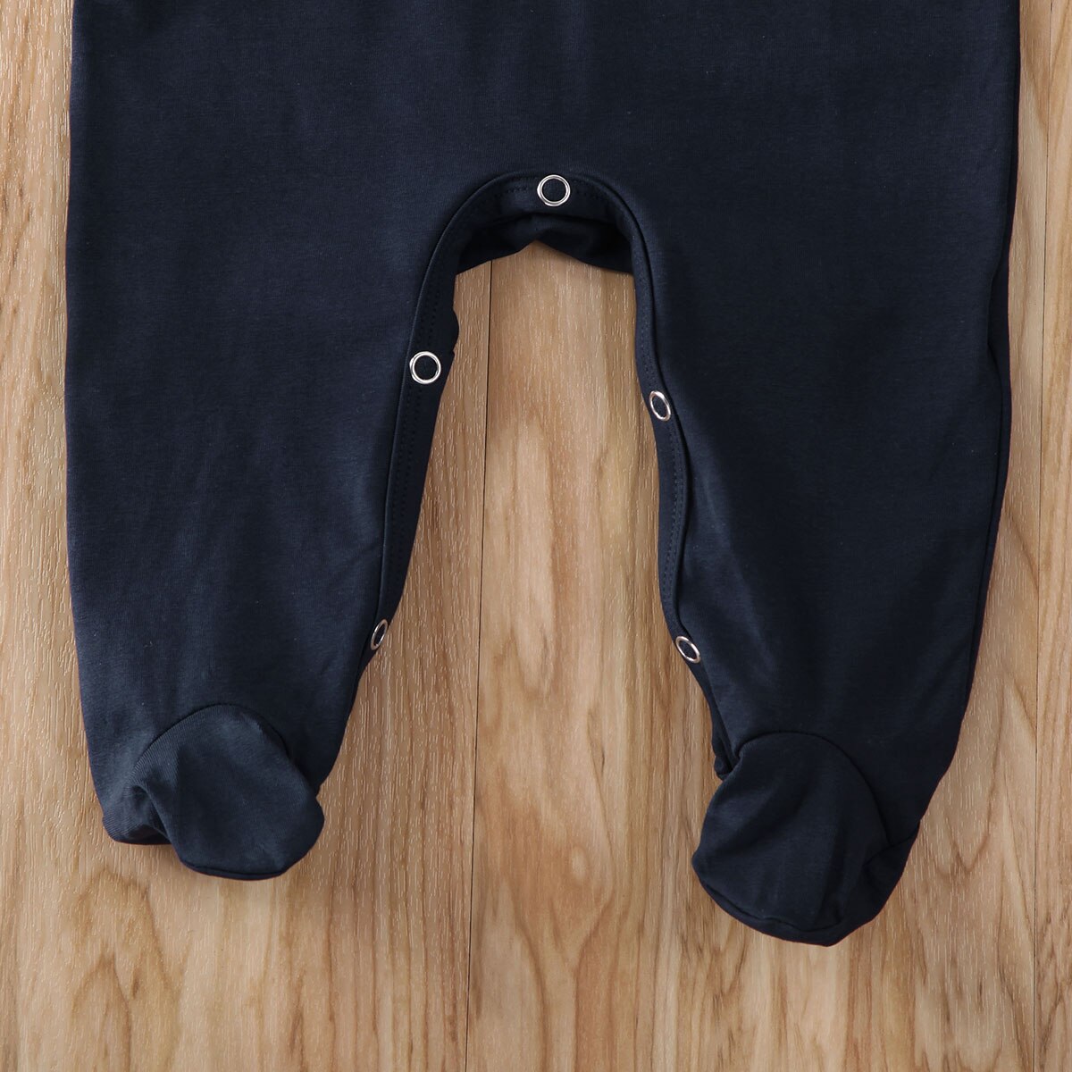 Nyfödda bebiskläder 0-6m nyfödda barn bebis pojkar flickor kläder footies långärmade randiga tecknade print kläder outfit set