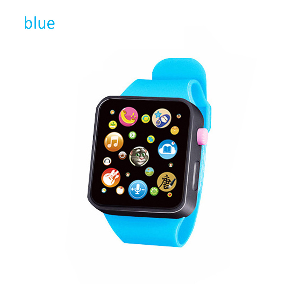 Calendar & Time smart watch Children Early Education Toys Wrist Watch 3D Touch Screen Music Smart Teaching Baby toy ringing kids