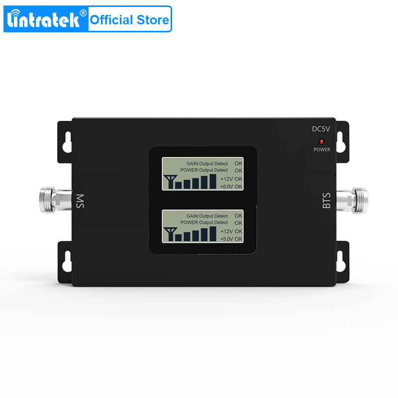 Lintratek Dual Lcd Displays 3G Gsm-Signaal Repeater 900Mhz Umts 2100Mhz 2G 3G dual Band Mobiele Telefoon Signaal Booster-