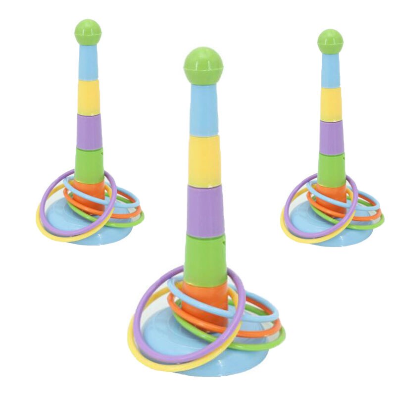 Super Mini Hoepel Ring Toss Plastic Ring Toss Tuin Spel Zwembad Speelgoed Outdoor Fun Set Speelgoed Voor Kinderen Kids