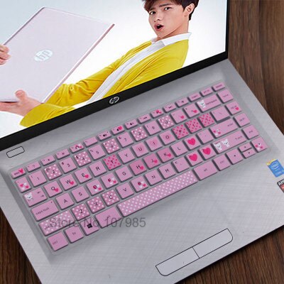 2017 nowy 14 cal Laptop klawiatura pokrywa Protector dla HP pavilion X360 14-BAxxxx / X360 14-BFxxxx serii Notebook skóry: Bear