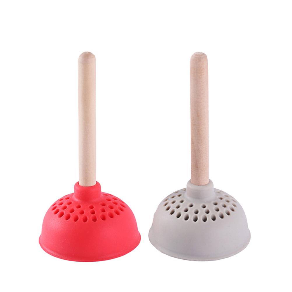 Thee Zak Food Grade Leaf Herbal Spice Filter 1 Pcs Siliconen Thee-ei Filter Toilet Plunger Shaped Thee Siliconen Zeef