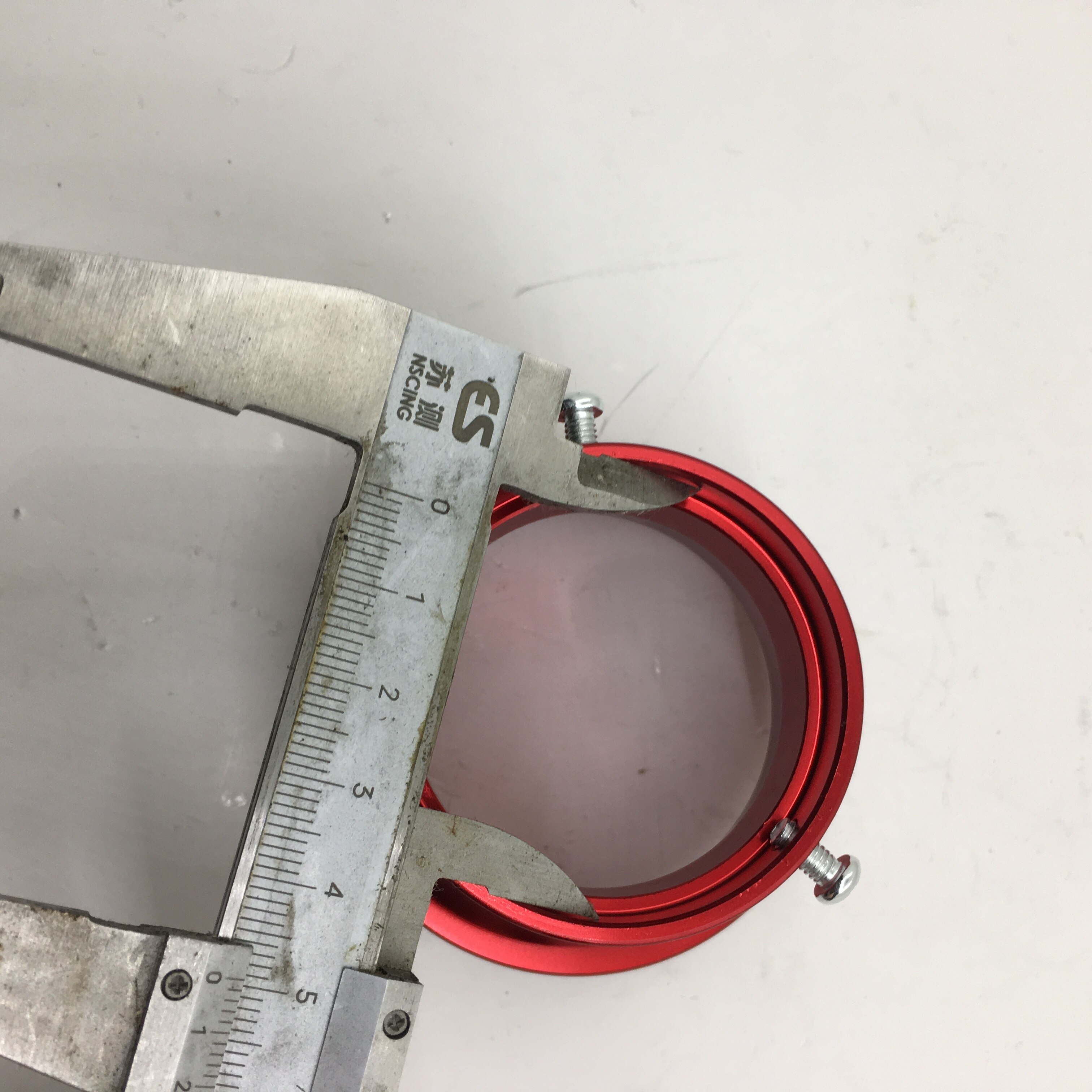 SherryBerg-compatible con carburador Keihin TM PE 28 PWK OKO 30, carburador de admisión de 50mm, Trompeta de color rojo