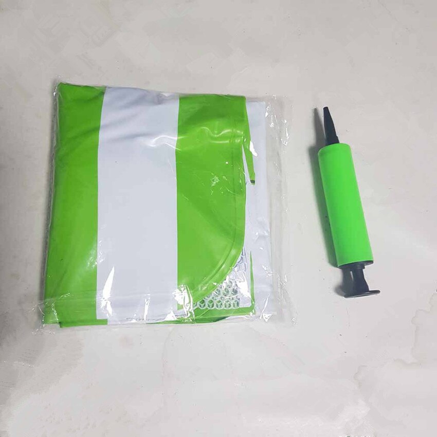 Pvc Zomer Opblaasbare Opvouwbare Drijvende Rij Luchtbedden Bed Zwembad Water Hangmat Strand Water Sport Lounger Stoel