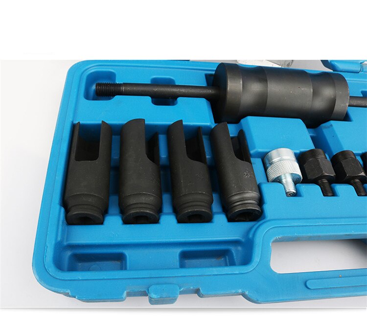 14 Pcs Injection Puller Extractor Kit Tool For Bosch Delphi Deso Siemens Diesel Injector Remover Common Rail Adaptor