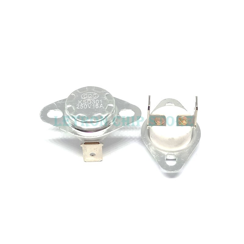 KSD301 KSD302 250V 16A Normal Closed Temperature Switch Thermal Control 160C 170C 180C 190C 200C 210C 220C 240C 250C Centigrade