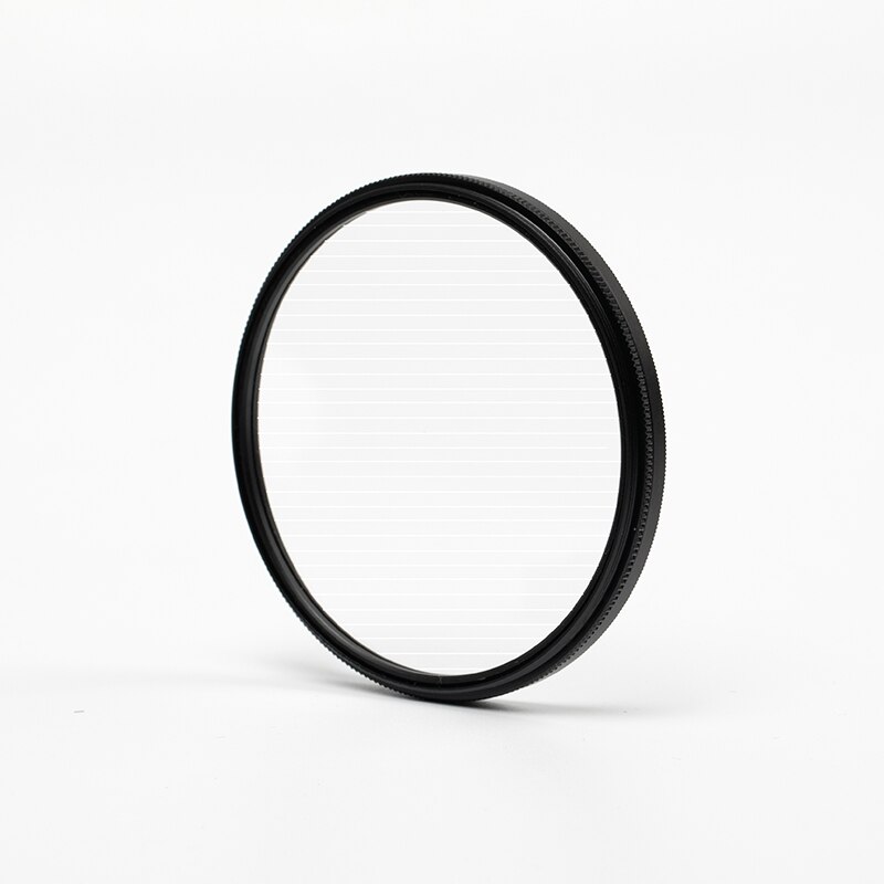 Sheji lente de câmera de sinalização azul de arco-íris com filtro