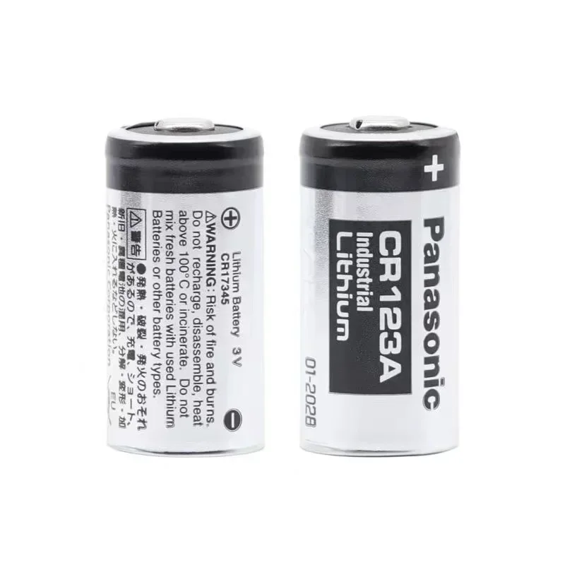 Oryginalna bateria litowa Panasonic 123 3 V Arlo CR123A CR17345 DL123A EL123A 123A