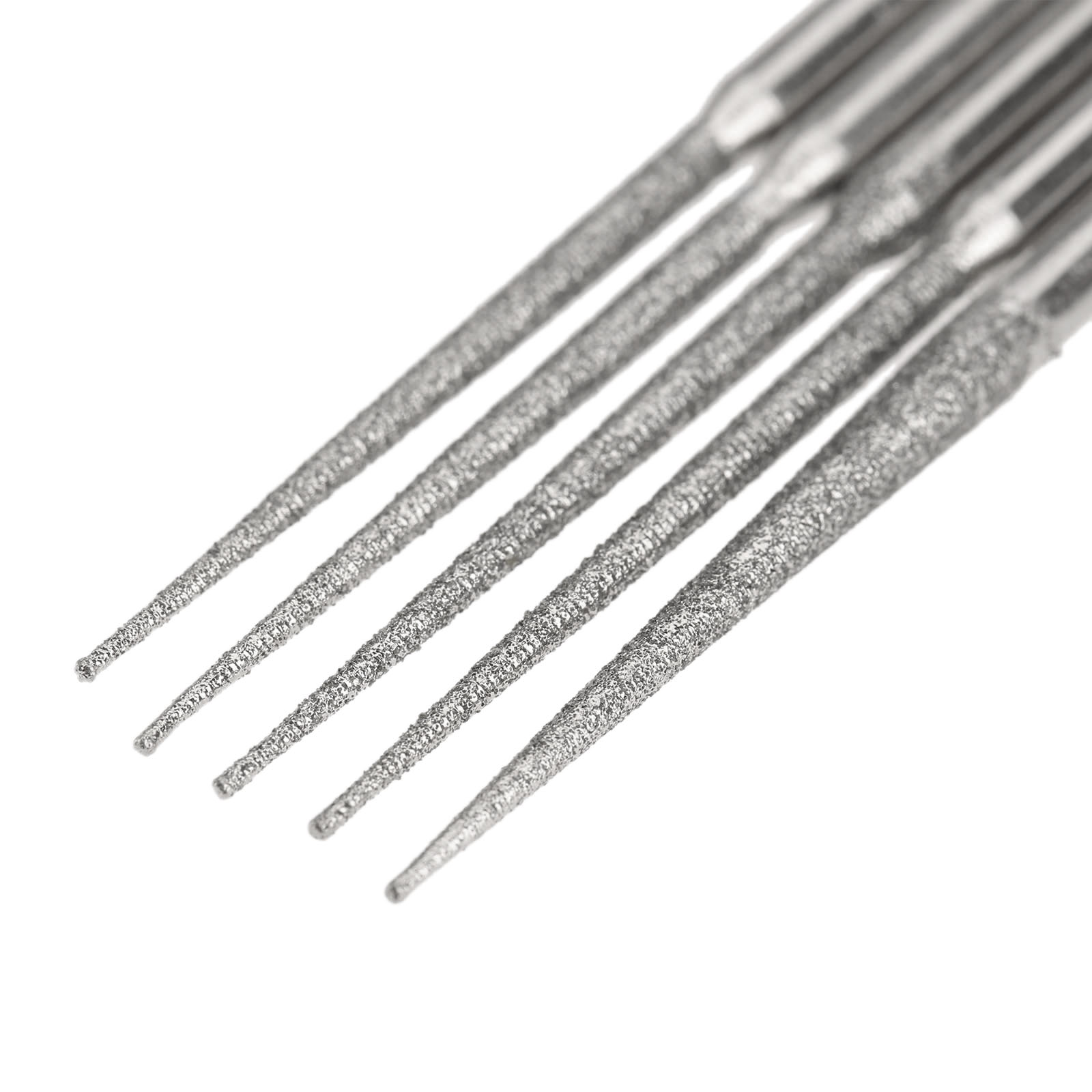 10Pcs Mini Boor Diamant Slijpen Staven 3 Mm Schacht Bur Bit Naald Slijpen Carving Tool