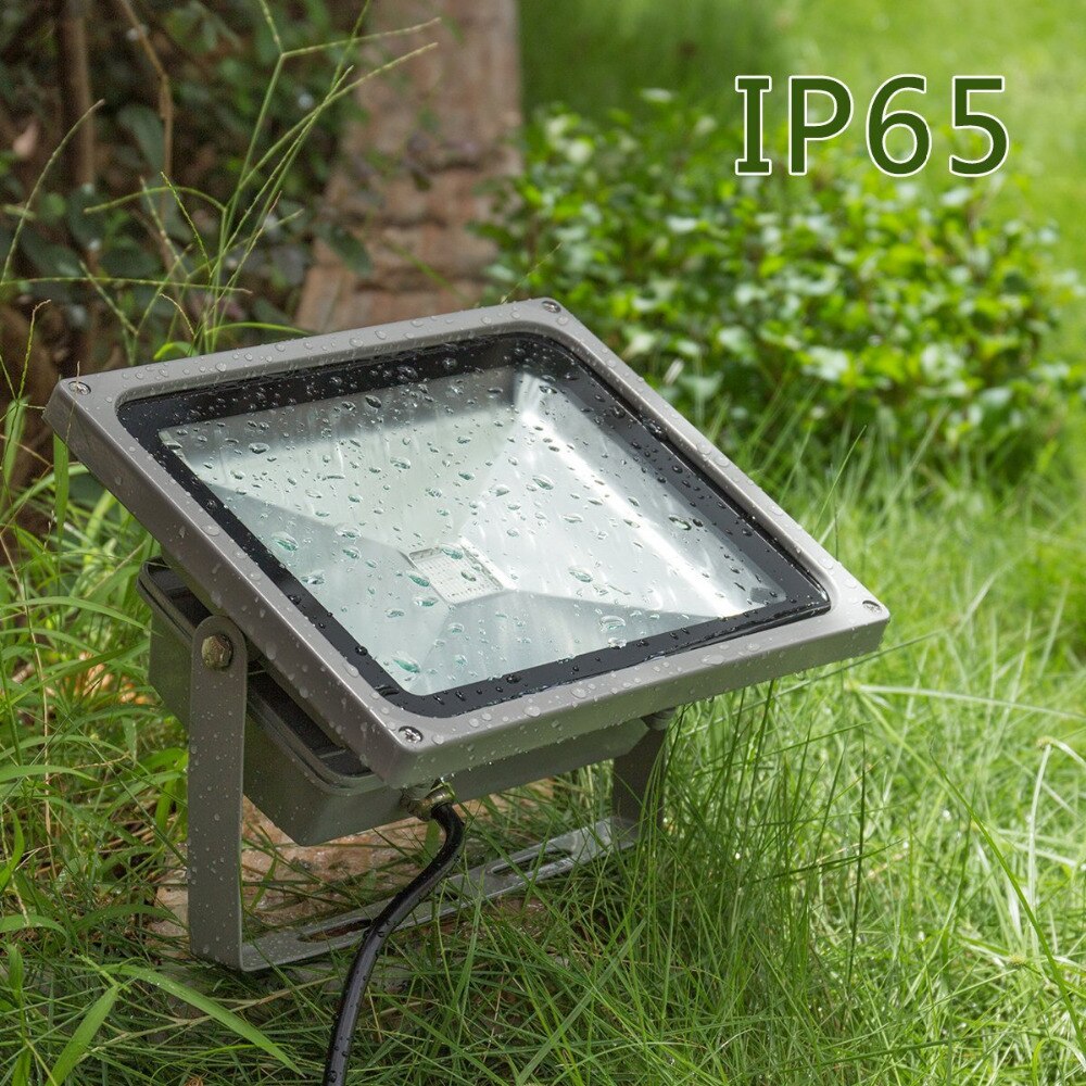 Lampes d'inondation Led RGB Ip65 projecteurs imperméables arbre lumières jardin cour chemin lampe 10 W 20 W 30 W 50 W 220 V avec télécommande