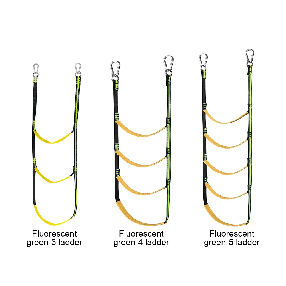 Boat ladder Boat rope ladder Auxiliary boarding rope ladder 3/4/5 reusable portable nylon boat ladder