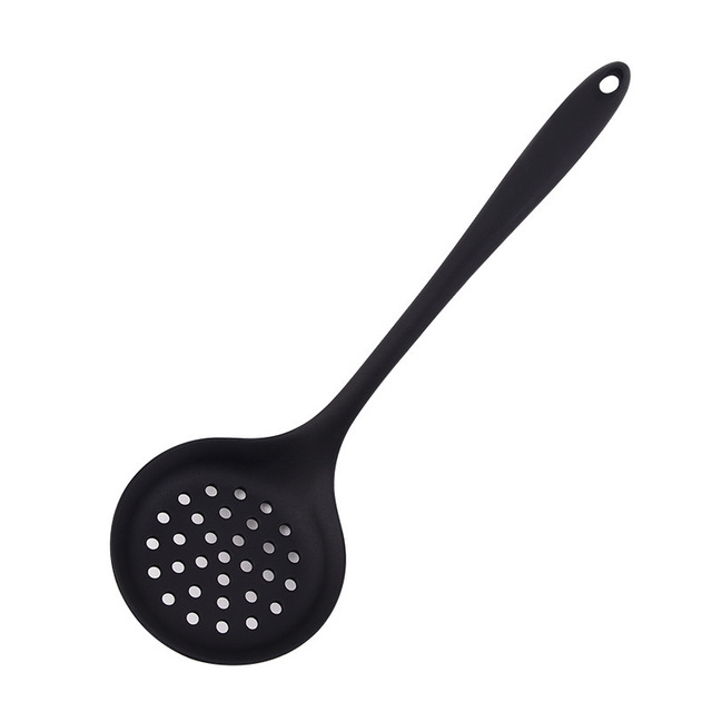 Silicone Turners Nonstick Wok Spatula with Stainless Steel handle Fried Shovel Frying Pan Spatula Kitchen cooking Utensils: J
