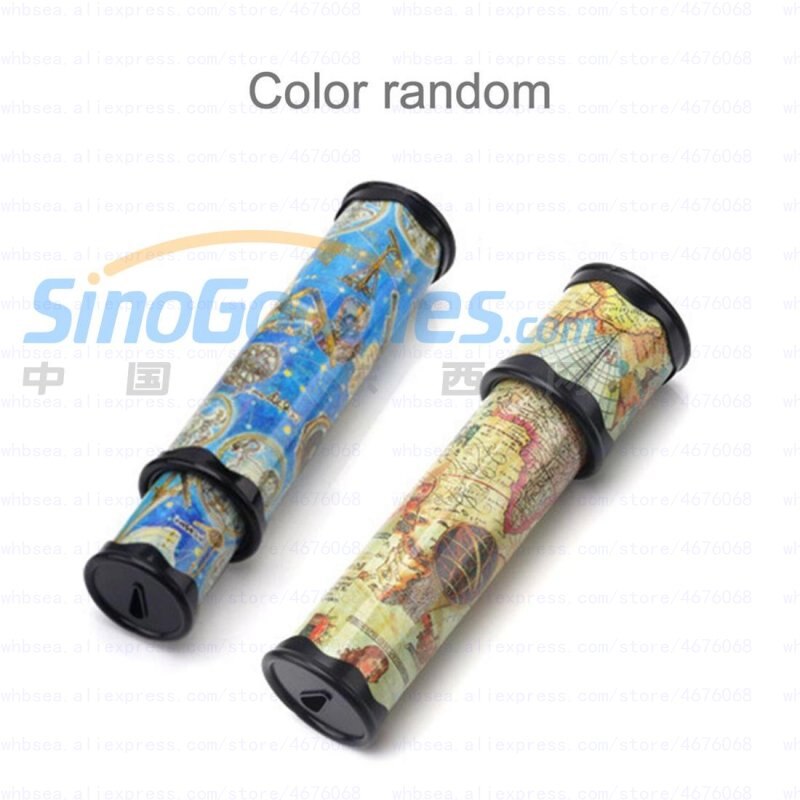 Magie Kunststoff Kaleidoskop Kinder Kinder Pädagogisches Spielzeug Phantasie Farbige Welt