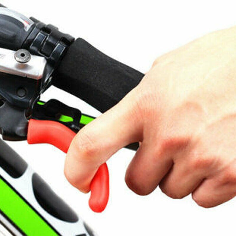 1 Paar Silicone Fiets Lever Grips Protectors Anti-Slip Fiets Remhendel Handvat Mouw Mtb Bike Fietsen Siliconen Rem cover Mc