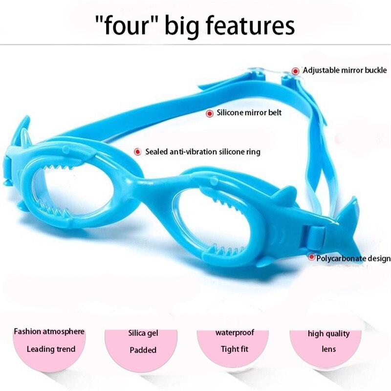 Kinderen Zwembril Anti Fog Waterdicht Kids Clear Zwembril Arena Natacion Swim Eyewear Jongen Meisje Professionele Zwembril