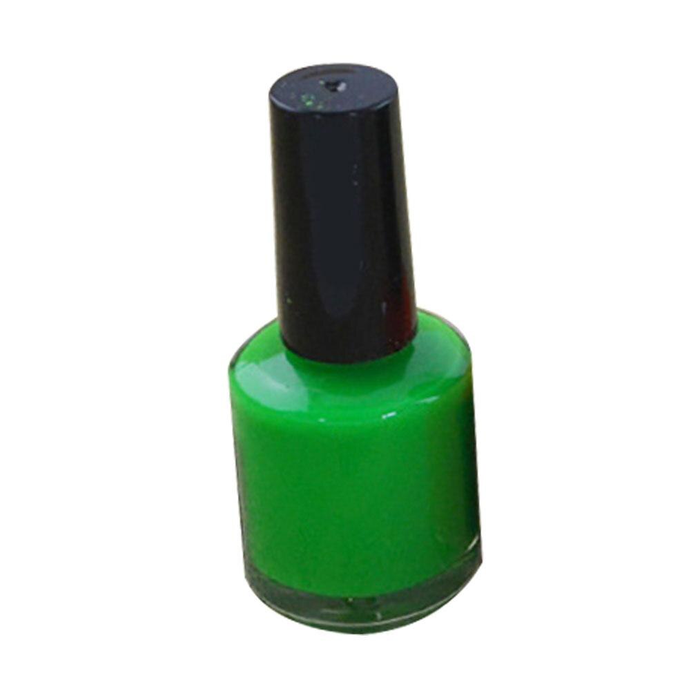 Boya flotante de pesca de 7 ml, reparación líquida fluorescente, indicador de pintura artesanal, aparejos, accesorios de herramientas de pesca: Verde