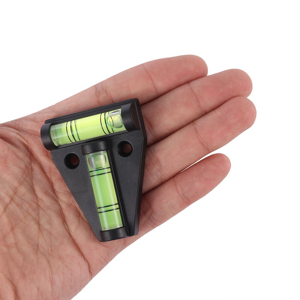 Two Ways Mini Spirit Level Measurement Instrument T-Type Spirit Level Bubble Four Styles With Mounting Holes Water Level Tool