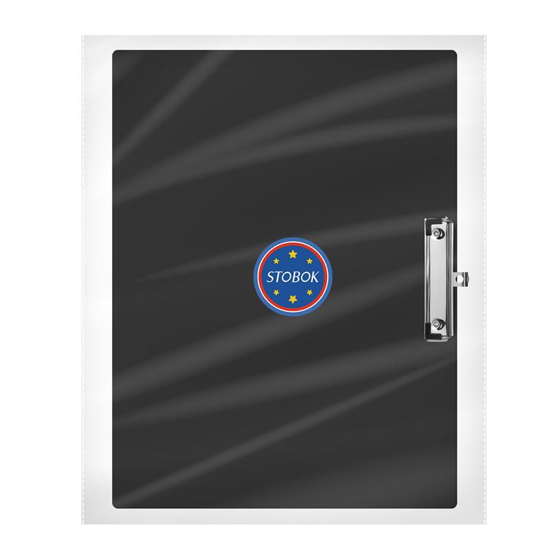 STOBOK A3 Horizontal Clipboard Drawing Paper Clip Pad Thick Plastic Writing Pad Office File Folder Clip (Black)