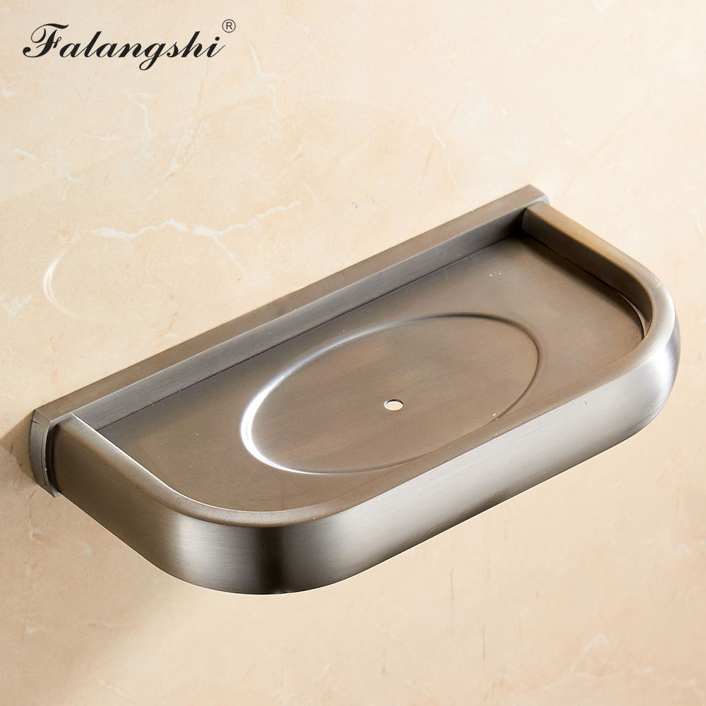 Bathroom Soap Dish Storage Holder Wall Mounted Antique Brass Soap Holder Box Soap Basket Bathroom Accessories WB8301