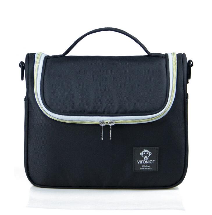 Baby Tassen Voor Mama Grote Rugzak Luiertas Voor Wandelwagen Luiertas Waterdichte Kinderwagen Draagbare Tas BRW008: BYA010C-21X15X26cm