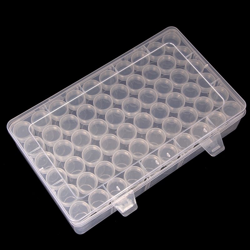 Boîte de rangement pour peinture diamant, 39 flacons, récipients pour perles, accessoires, broderie, pierre, mosaïque, pratique