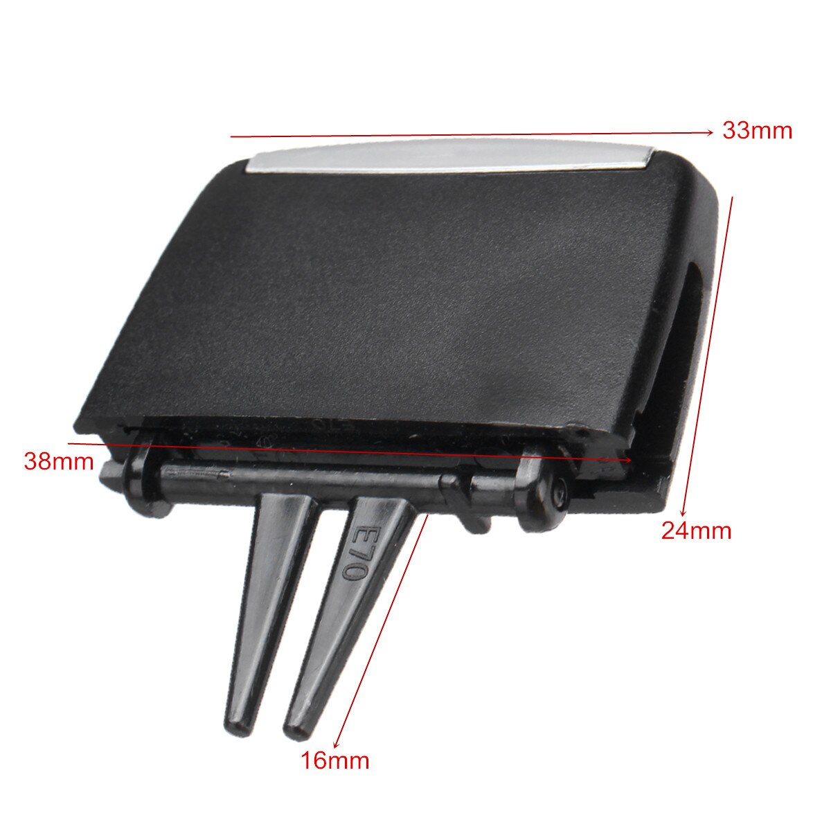 X5 E70 X6 E71 Air Vent Tabs Car Front/Rear A/C Air Vent Outlet Tab Clip