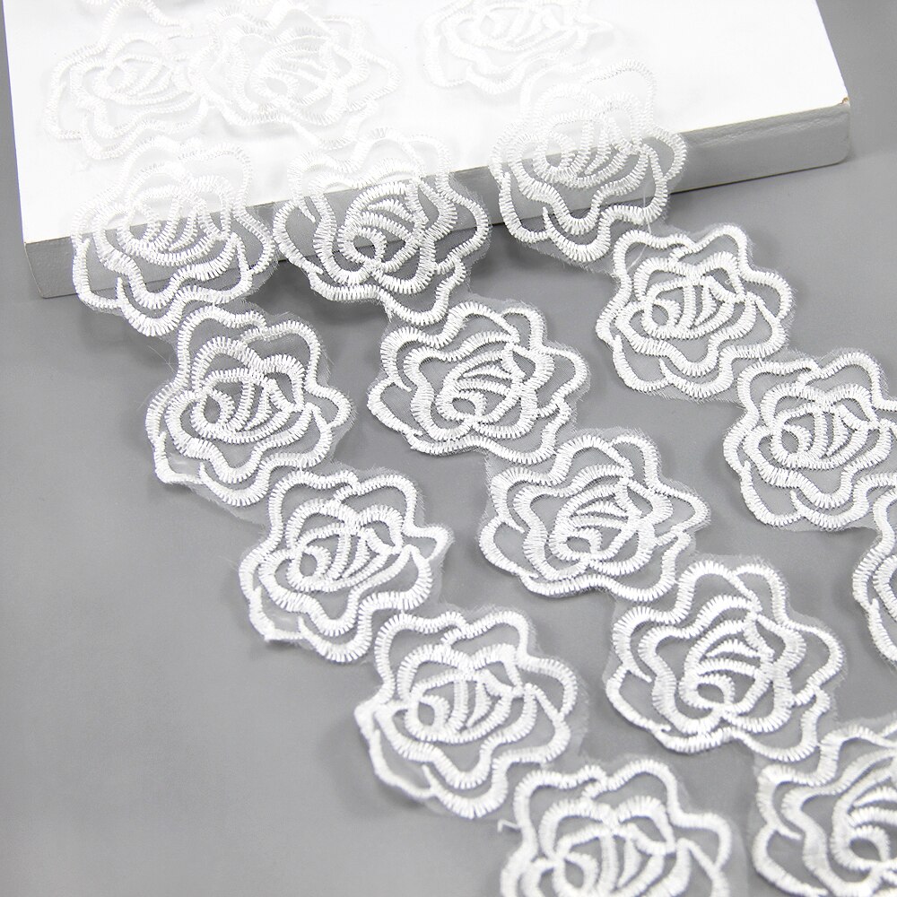 Lint Trim Kleding DIY Naaien Handgemaakte accessoires 1 yard, DIY handgemaakte materiaal, bruiloft wrap, 5Yc2204: 1055427001