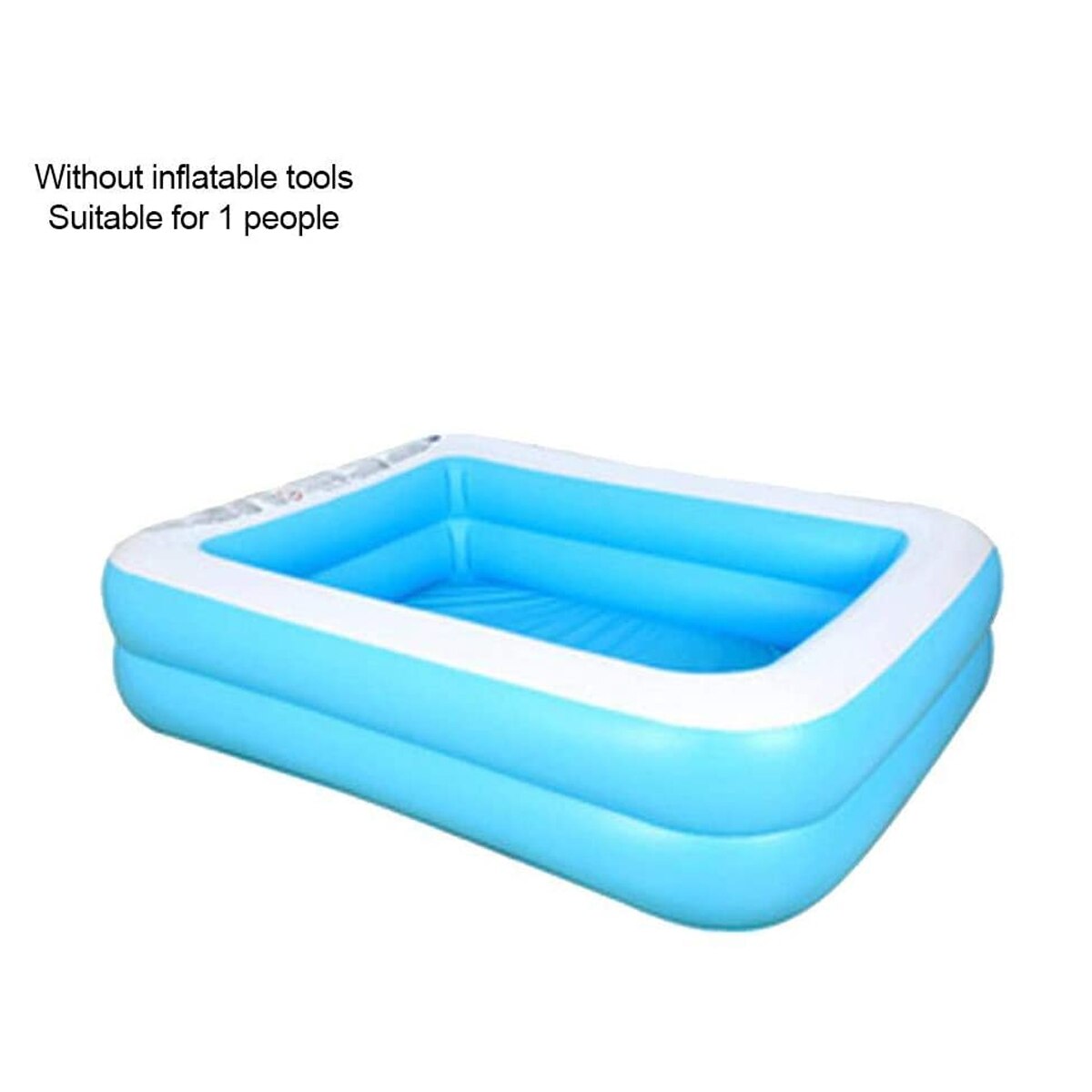 Inflatable Swimming Pool Enhanced Melt Technology Leak-Proof Swimming Pool 110CM Suitable for Outdoors Home Use