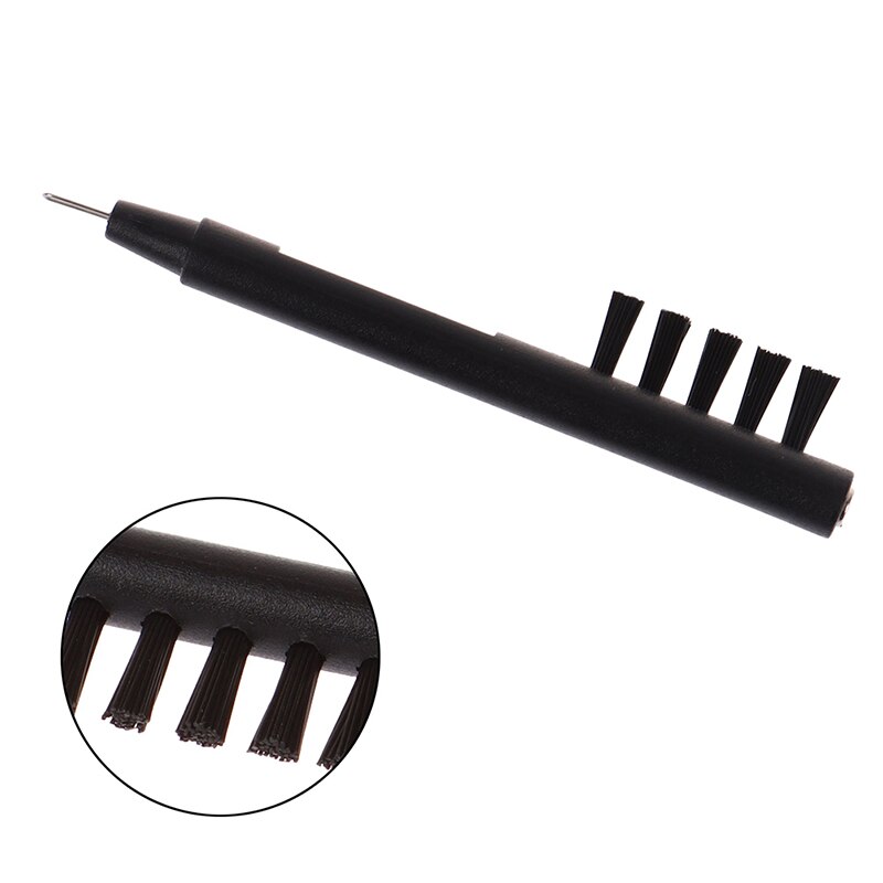 Mini Cleaning Brush For Hearing Aids And Earphones Ear Care Cleaning Rods With Loop And Magnet ABS & Nylon Material