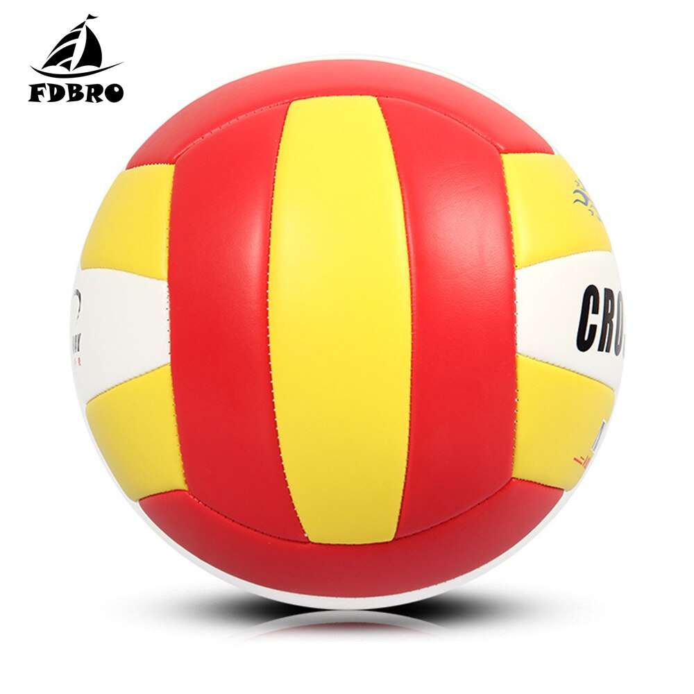 FDBRO Size5 PU Volleyball Match Volleyball Ball Indoor&Outdoor Training Ball Indoor Training Ball Beach Volleyball