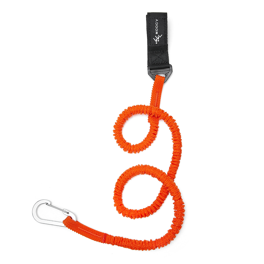 Elastic Kayak Paddle Leash Adjustable With Safety Hook Fishing Rod Pole Coiled Lanyard Cord Tie Rope Rowing Boat Accessories: Default Title