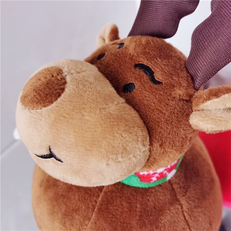 Christmas Santa Claus Driver Head Cover Lovely Reindeer Golf 460cc Wood Headcover Golf Club Accessory For Unisex