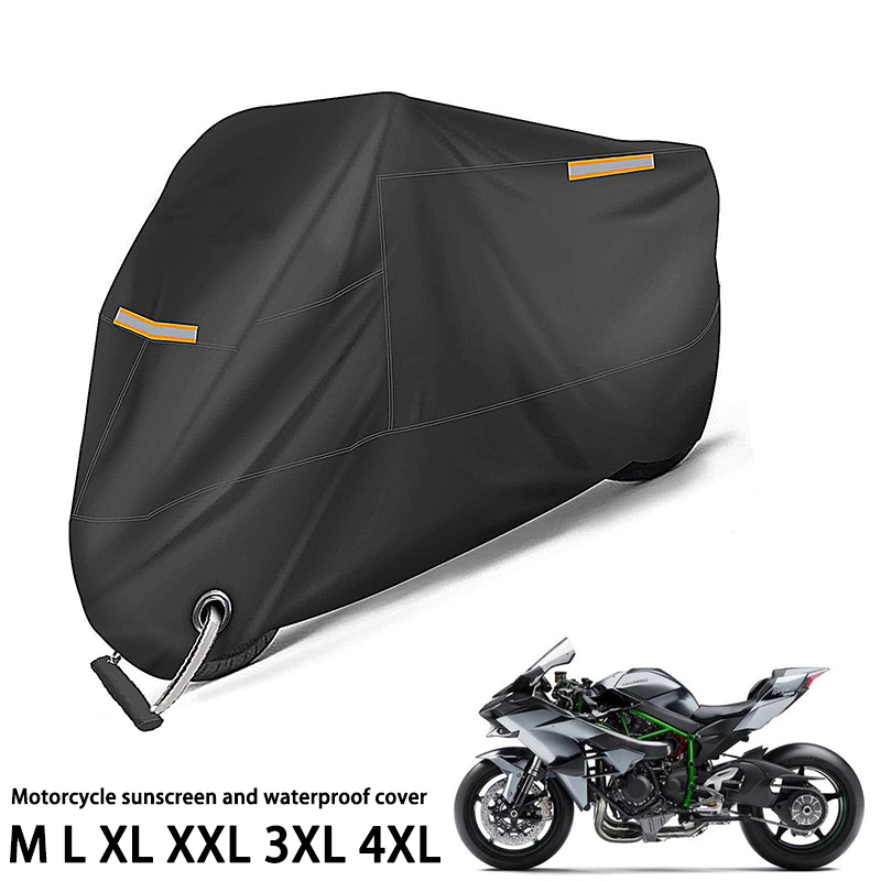 Waterdichte Regenjas Voor Motorhoes Voor Harley Davidson Atv Bmw 1250Gs Hoes Regen Buitenshuis Stof Zonnescherm Beschermhoes