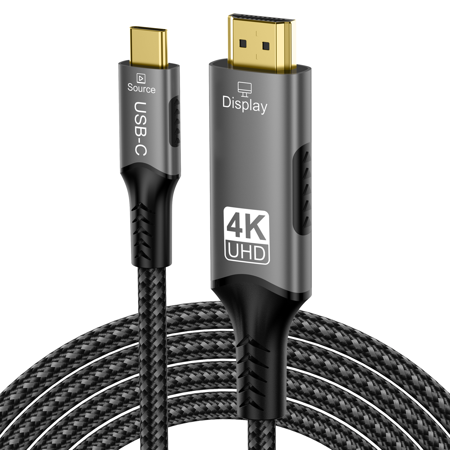 Adapter kabla 8K USB C na HDMI 2.1 Kabel 8K60Hz typu C na HDMI do Thunderbolt 3 kompatybilny z MacBook Pro IPad pro Laptop: Czerwony / 1.5 m