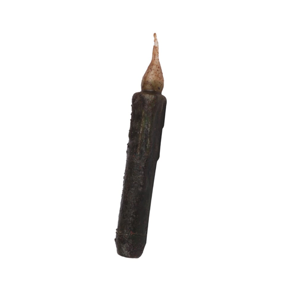 Black Electronic LED Taper Candle for Church Birthday Wedding DIY Decor 17cm