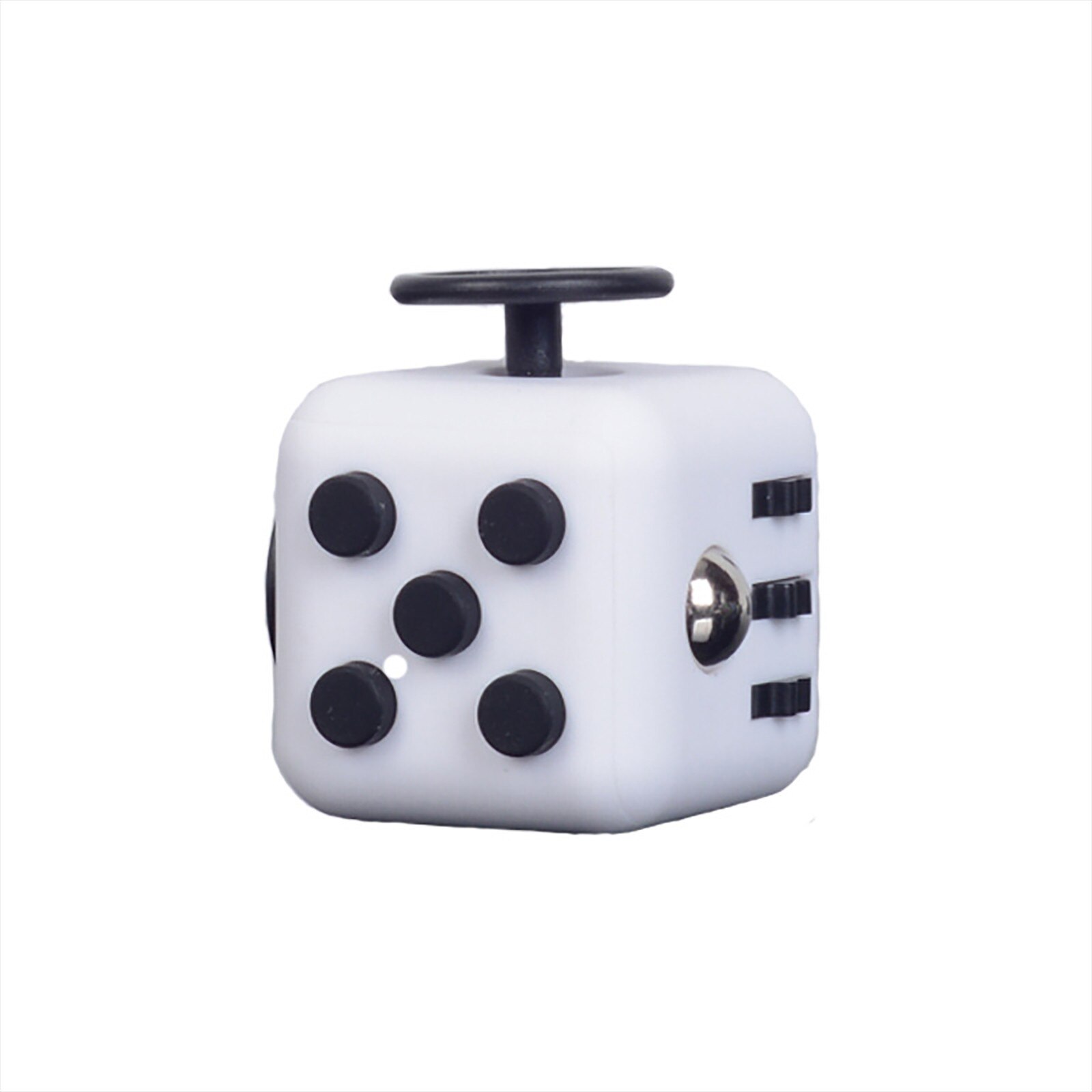 Zilveren Nauwkeurige Spinning Top,Draagbare Precisie Metalen Spinner Top Premium Prachtige Perfecte Balans Desktop Gyro Speelgoed Vintage Totem Zinklegering Speelgoed Draaien Top Bureau EDC Little