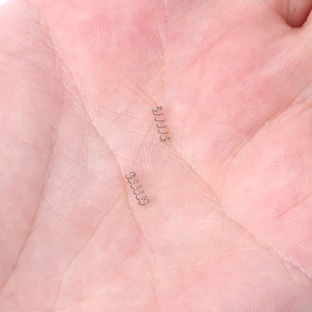 10Pcs Mouse Wheel Roller Springs for Logitech G9X M705 MX1100 M950 G502 G500 G500S G700 G700S Mouse Accessories