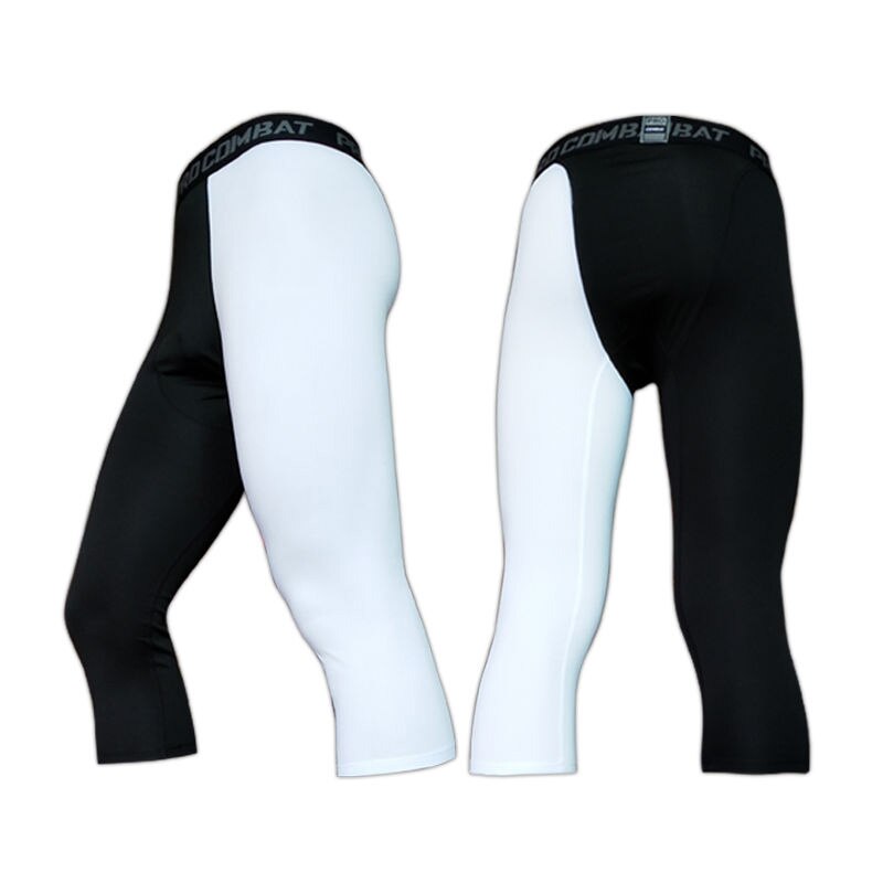 Pantalones de compresión para correr para Hombre, mallas deportivas para Fitness, pantalones de entrenamiento de gimnasia, Leggings ajustados