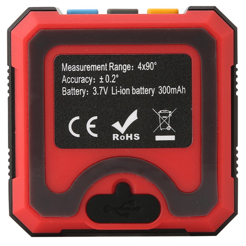 UNI-T Angle Meter Digital Protractor Angle Finder Electron Goniometer Level Meter Magnetic Base Mini Inclinometer Angle Tester