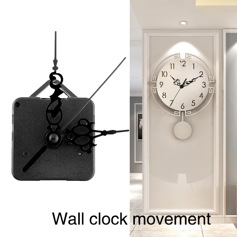 1 Set Black Hands Clock Quartz Movement Wal Watch Silent DIY Kit Home Home Decor Arts Mural Wall Decal Retro Retro Tools Quiet