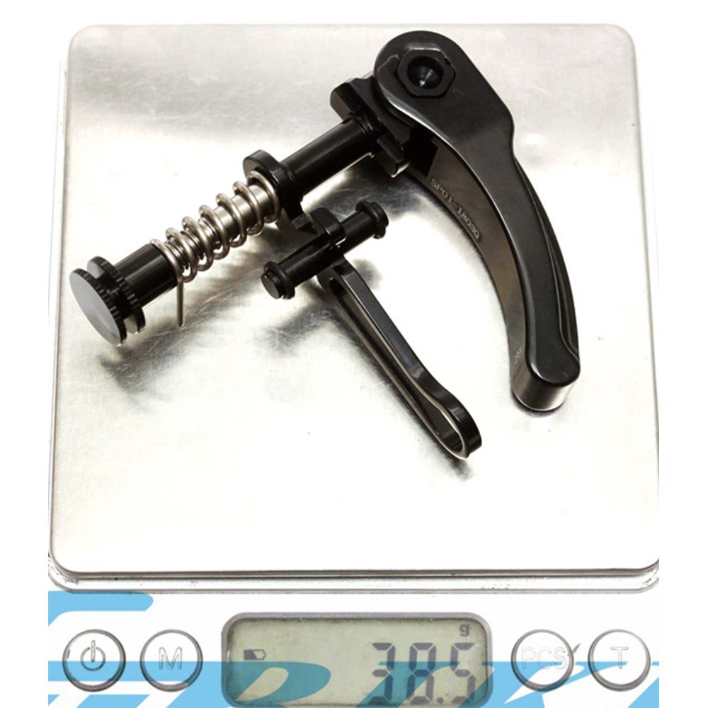 Ultraleve 38.5g braçadeira de selim da bicicleta para brompton folding seat post liberação rápida braçadeira titânio eixo parte acessório
