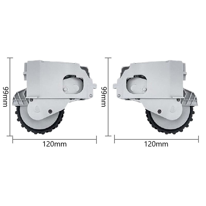 Replacement 1C Right Left Wheel Accessories For Xiaomi MIJIA 1C STYTJ01ZHM Robot Vacuum Cleaner Driving Power Wheel Spare parts