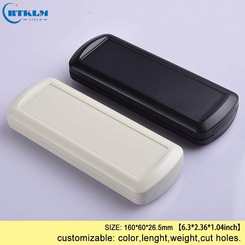 Plastic Enclosure Box Handheld Project Instrument Case Junction Box ABS Housing Electrical Project Box 160*60*26.5mm