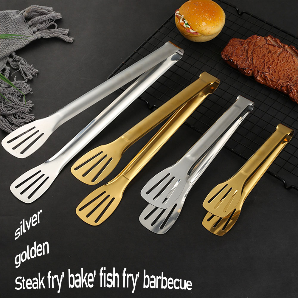 Roestvrij staal antislip voedselklem keukengerei buffet kookgereedschap broodclip accessoires voor desserts salades barbecue