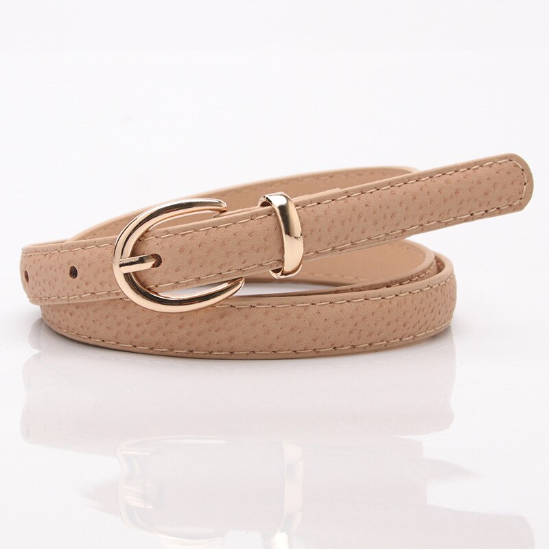 3 Stks Vrouwen Skinny Lederen Riem voor Jurken Dunne Taille Riem met Metalen Gesp voor Jeans Jurk Broek (zwart/wit/kameel