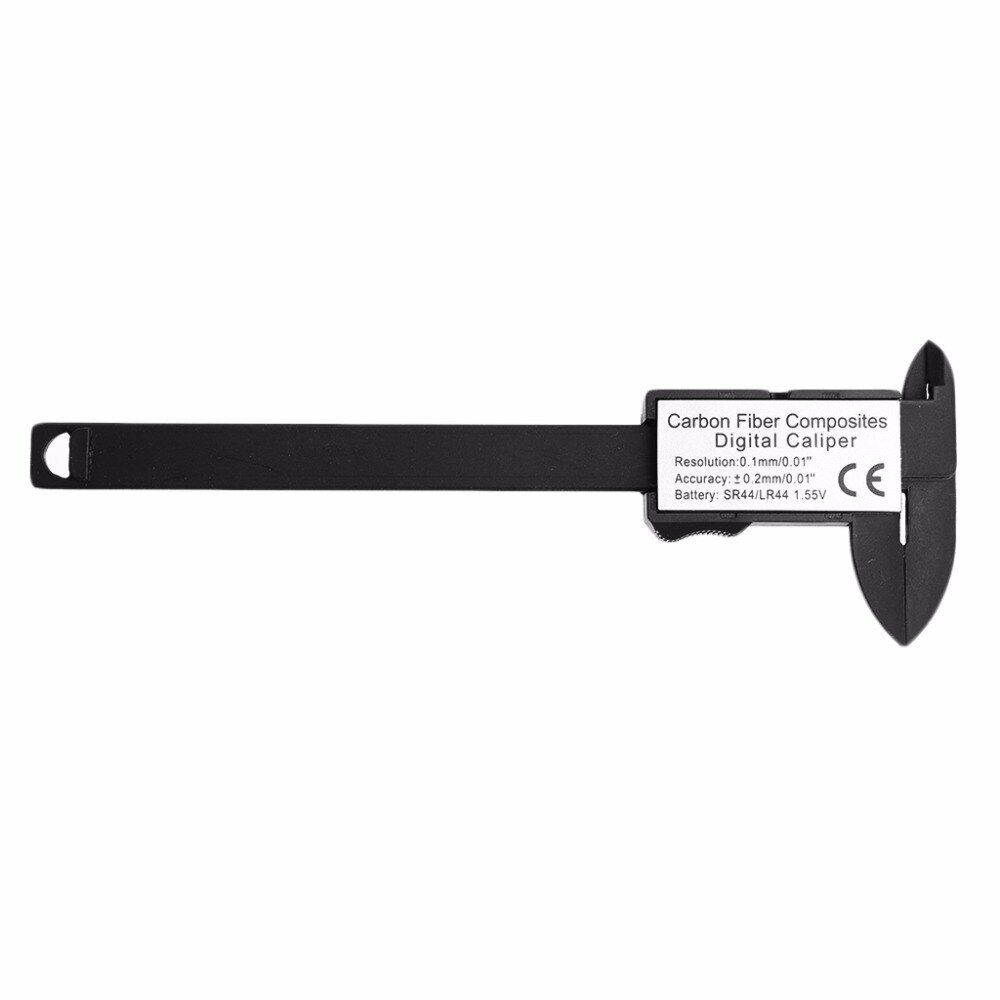 LCD Eletrônica Digital Vernier Caliper Medidor 100mm 4 polegada Medida Micrômetro Novo