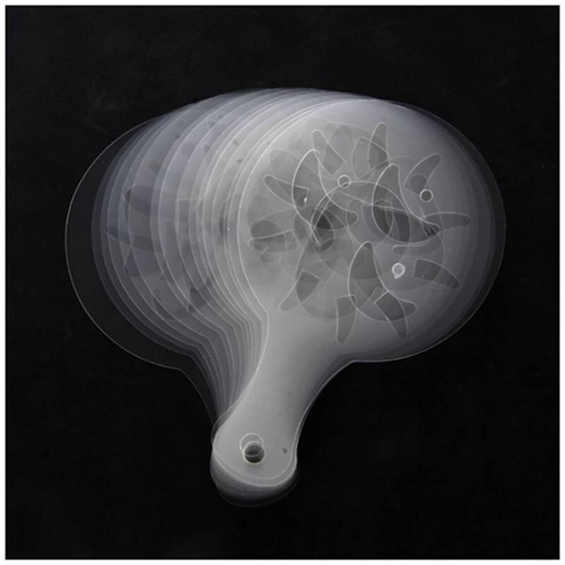 16 stuks nw cappuccino koffie sjablonen sjabloon strooipad stoffer spray