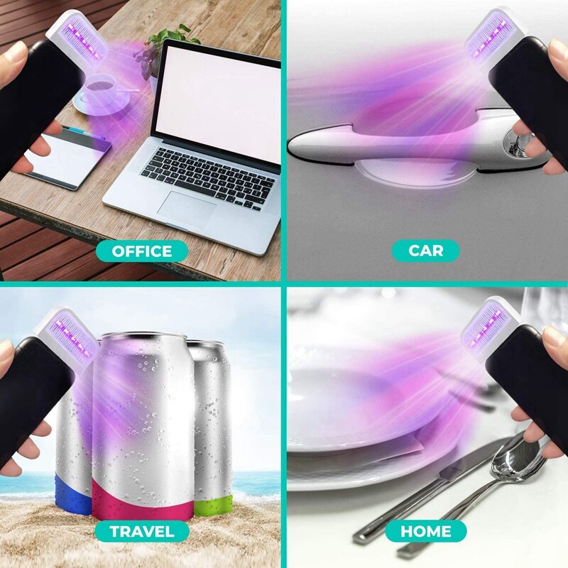 -Pocket Uv Licht Compatibel Voor Android Usb Type C-Draagbare Voor Uw Mobiele Telefoon Met Uvc Uva Licht