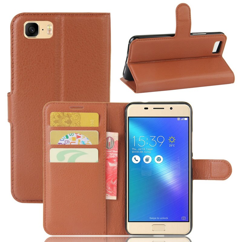 Voor Asus Zenfone 3 S Max ZC521TL X00gd 5.2 "Wallet Flip Leather Case Voor Asus Zenfone Pegasus 3 S telefoon Cover Case Etui>